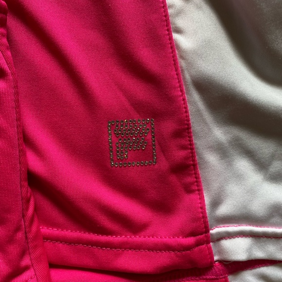 Girls Fila Tennis Shirt and Skort Set - Picture 2 of 4